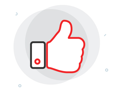 big thumbs up icon